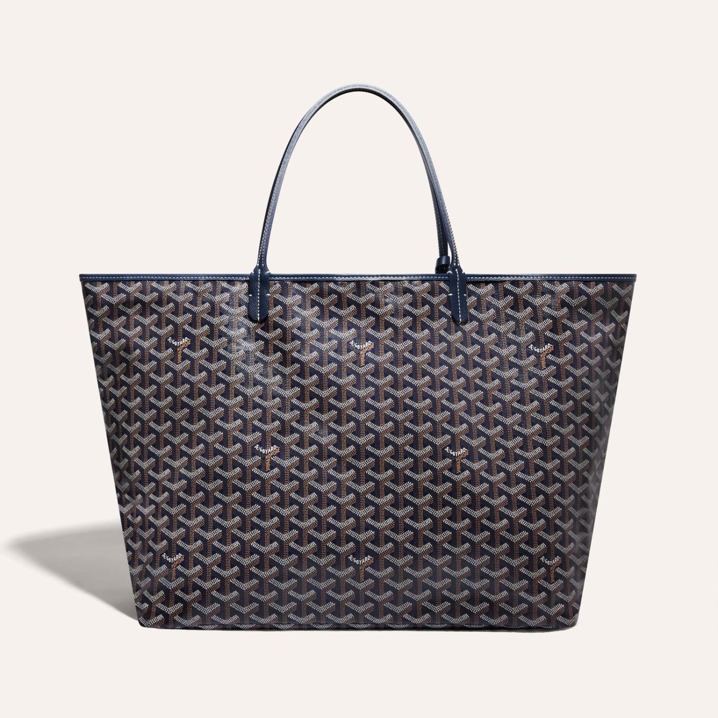 Goyard Saint Louis GM Tote Bag Navy Blue - Image 2